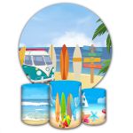 Vips Kit Completo Sublimado Tema Praia 1352