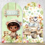 Capa Painel Romano Sublimado Tema Safari 4640