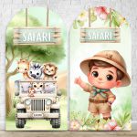 Capa Painel Romano Sublimado Tema Safari 4641