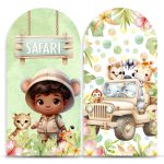 Capa Painel Romano Sublimado Tema Safari 4640