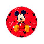 Capa Painel Redondo Sublimados Tema Mickey 311