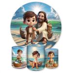 Kit 4 peças Tema Religioso 37