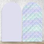 Capa Painel Romano Sublimado Tema Sereia 4063