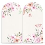 Capa Painel Romano Sublimado Tema Flores 4065