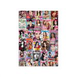 Capa Painel Retangular Sublimado Tema Retro Revista Capricho 4114