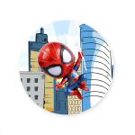 Capa Painel Redondo Sublimados Tema Homem Aranha 4140