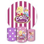 Capa Painel + Trio Capas Cilindros Sublimados Polly Pocket 4142