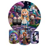 Kit 4 Capas Tema Alice no Pais das Maravilhas 4231