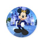 Capa Painel Redondo Sublimados Tema Mickey 4275