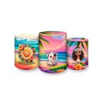Vips Trio Cilindros Sublimados Moana 4605