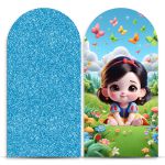 Capa Painel Romano Sublimado Tema Branca de Neve 4620