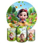 Vips Kit Completo Sublimado Tema Branca de Neve 4620