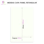 Capa Painel Retangular Sublimado Tema Basquete 479