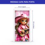 Capa de Porta Barbie Boiadeira 4635