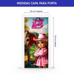 Capa de Porta Barbie Boiadeira 4636