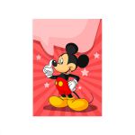 Capa Painel Retangular Sublimado Tema Mickey 2546