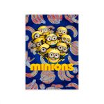 Capa Painel Retangular Sublimado Tema Minions 1002