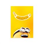 Capa Painel Retangular Sublimado Tema Minions 1003
