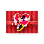 Capa Painel Retangular Sublimado Tema Minnie 663
