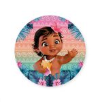 Capa Painel Redondo Sublimados Tema Moana 355
