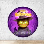 Painel Redondo Tema Halloween 7162