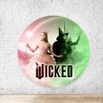 Painel Redondo Tema Wicked 7168
