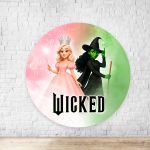 Painel Redondo Tema Wicked 7169