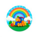 Painel Redondo Tema Bob o Trem 7077