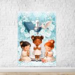 Painel Retangular Tema Batizado 7138