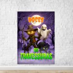 Painel Retangular Tema Halloween 7161
