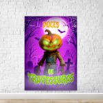 Painel Retangular Tema Halloween 7162