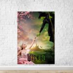 Painel Retangular Tema Wicked 7170