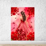 Painel Retangular Tema 15 Anos 7155