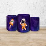 Trio Capas Cilindros Tema Astronauta 7137