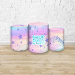 Trio de Cilindros Tema Guerreiras do K-Pop 7158