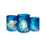 Trio Capas Cilindros Tema Astronauta 7136