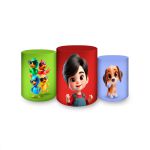 Trio Capas Cilindros Tema Bento e Totó 7132