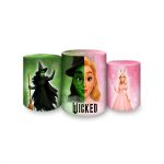 Trio de Cilindros Tema Wicked 7169