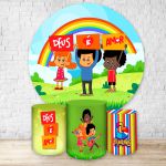 Kit 4 Capas Tema 3 Palavrinhas 7128