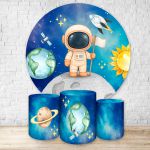 Kit 4 Capas Tema Astronauta 7136