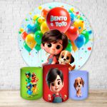 Kit 4 Capas Tema Bento e Totó 7132