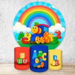 Kit 4 Capas Tema Bob o Trem 7077