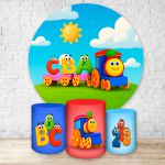 Kit 4 Capas Tema Bob o Trem 7079