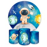 Kit 4 Capas Tema Astronauta 7136