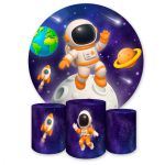 Kit 4 Capas Tema Astronauta 7137