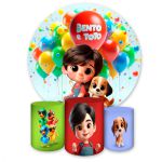 Kit 4 Capas Tema Bento e Totó 7132