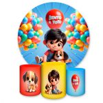 Kit 4 Capas Tema Bento e Totó 7133