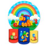 Kit 4 Capas Tema Bob o Trem 7077