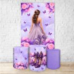 Kit Retangular + Trio de Cilindros Tema 15 Anos 7153