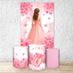 Kit Retangular + Trio de Cilindros Tema 15 Anos 7154